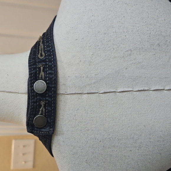 Universal Thread Black Denim Halter Dress Size 6 NWT - Picture 12 of 14